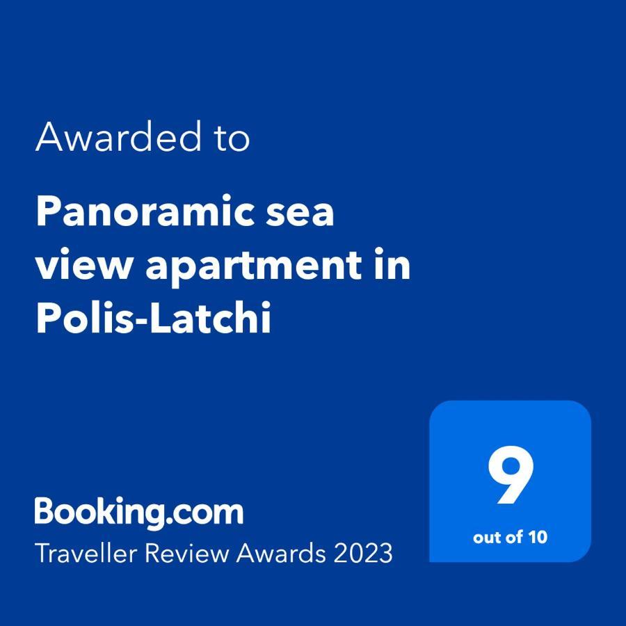 Panoramic Sea View Apartment In Polis-Latchi Buitenkant foto